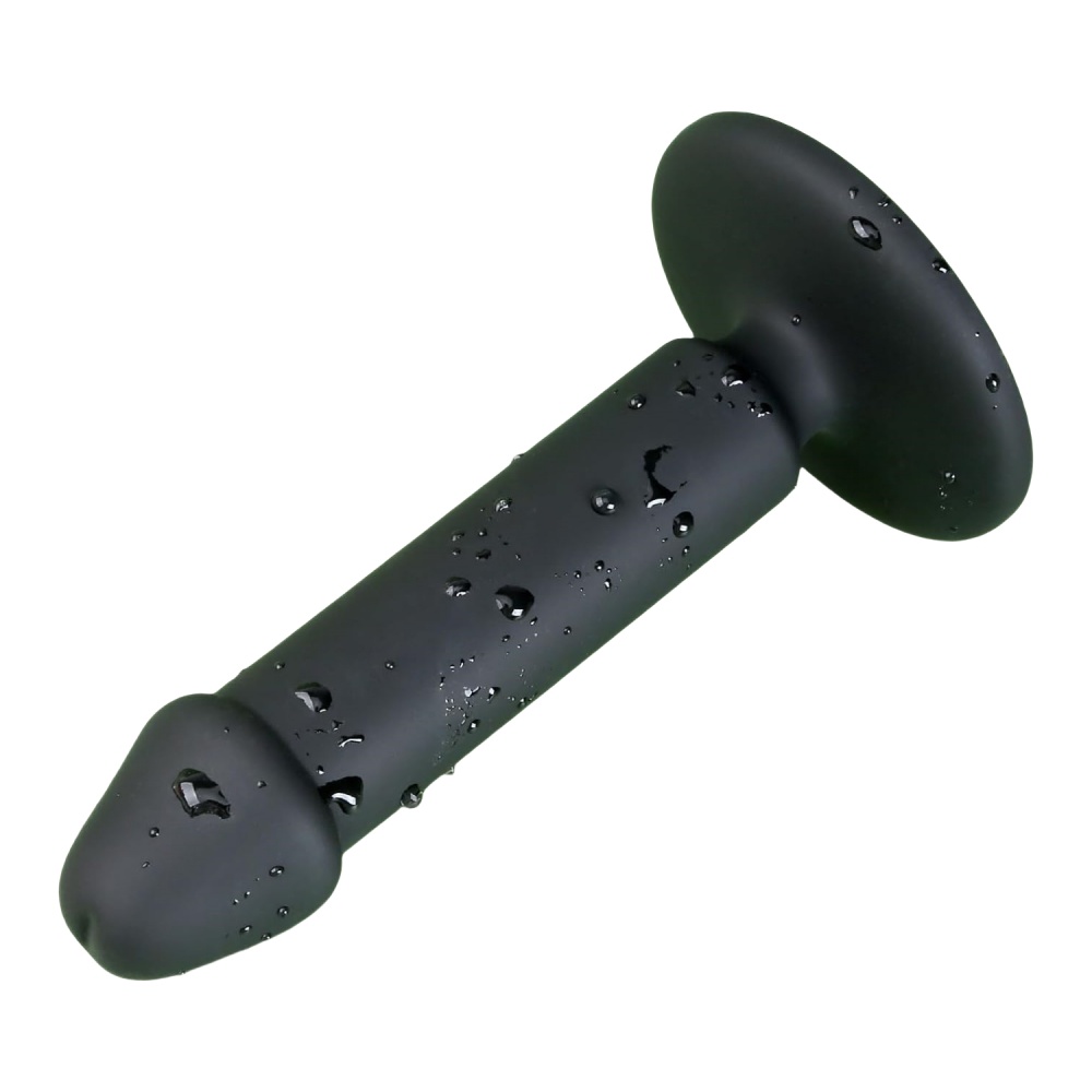 Black 3-Piece Silicone Dildo Set - Image 4