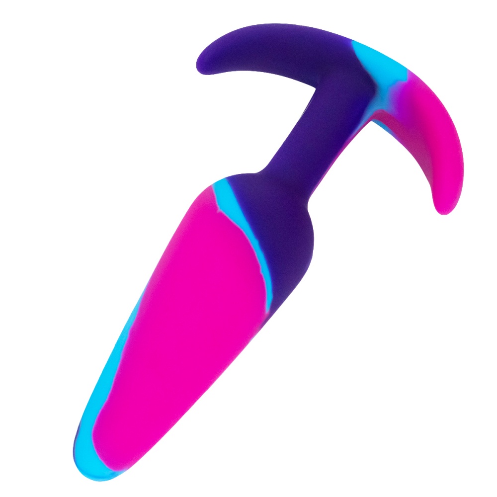 3 Sizes Rainbow Silicone Butt Plug Set for Beginners - Image 7