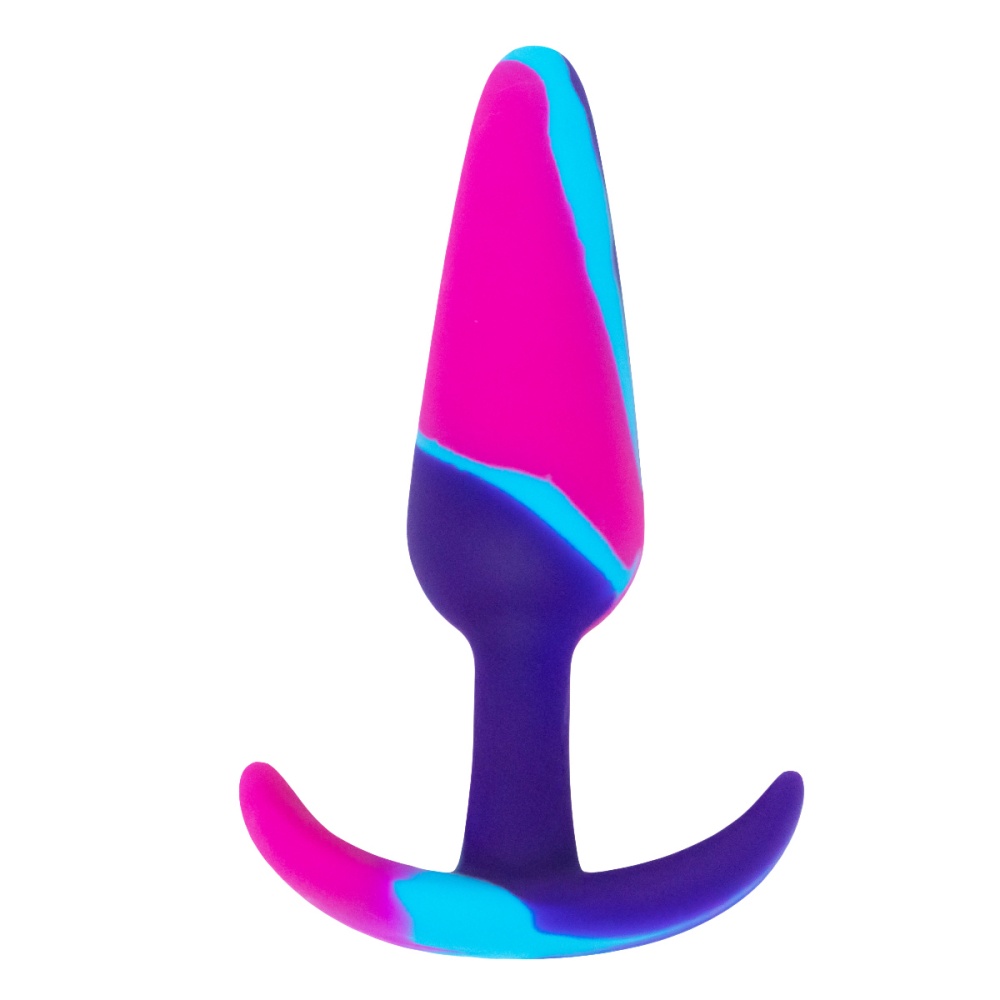 3 Sizes Rainbow Silicone Butt Plug Set for Beginners - Image 8