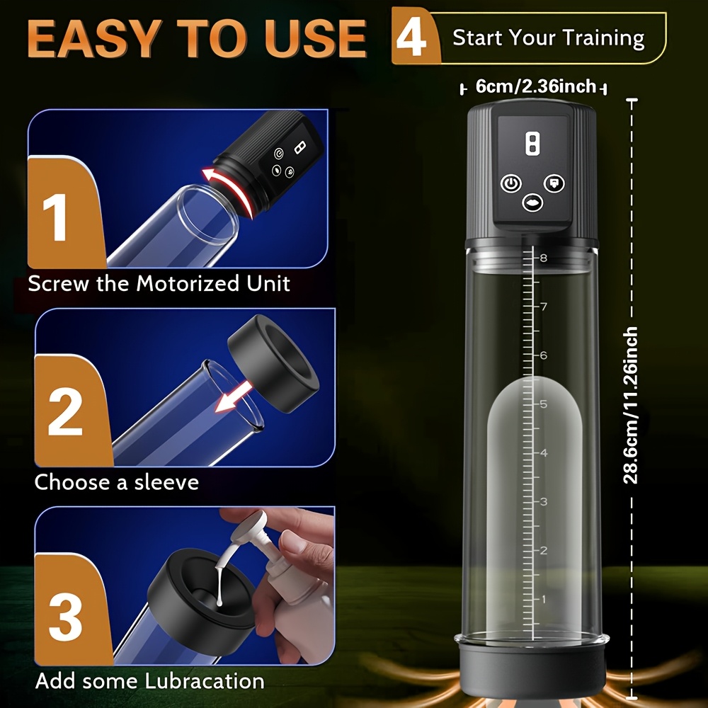 Automatic Male Penis Masturbator with 9 Suction Settings - Image 5