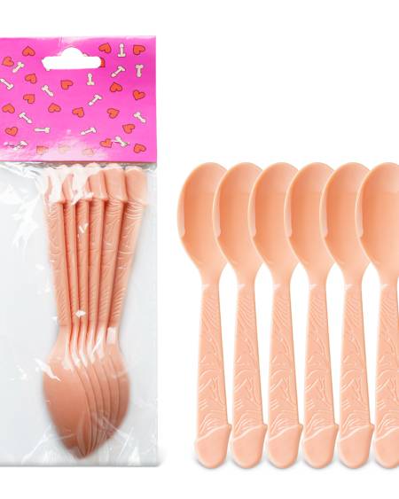 Naughty Party Packs 6 Spoons