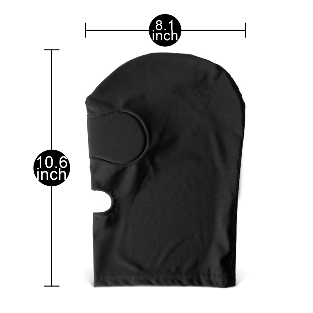 Fetish Hood with Open Mask - Image 6
